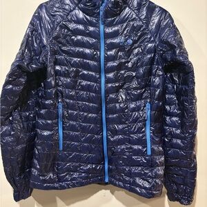 Mountain Hardwear Blue Puffer Jacket